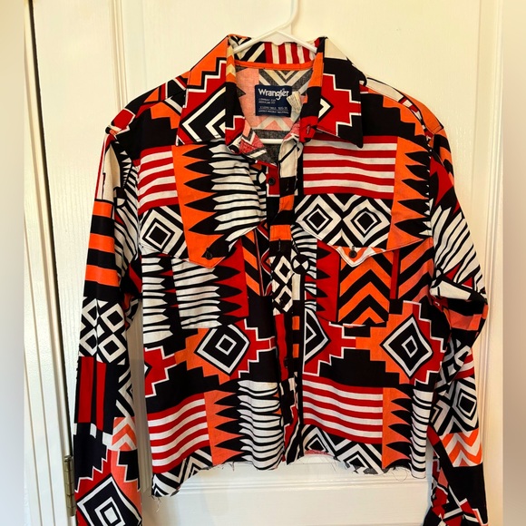 Vintage Wrangler Tops - Vintage Wrangler RARE Single Stitch Button Down 🤠